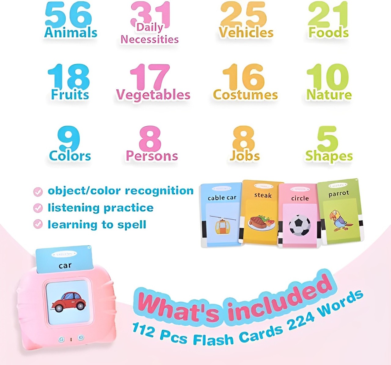 Audible Flashcards